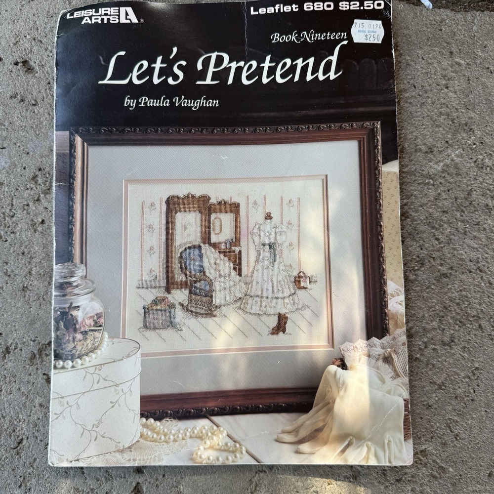Let's Pretend  Paula Vaughan‎ cross stitch pattern 19